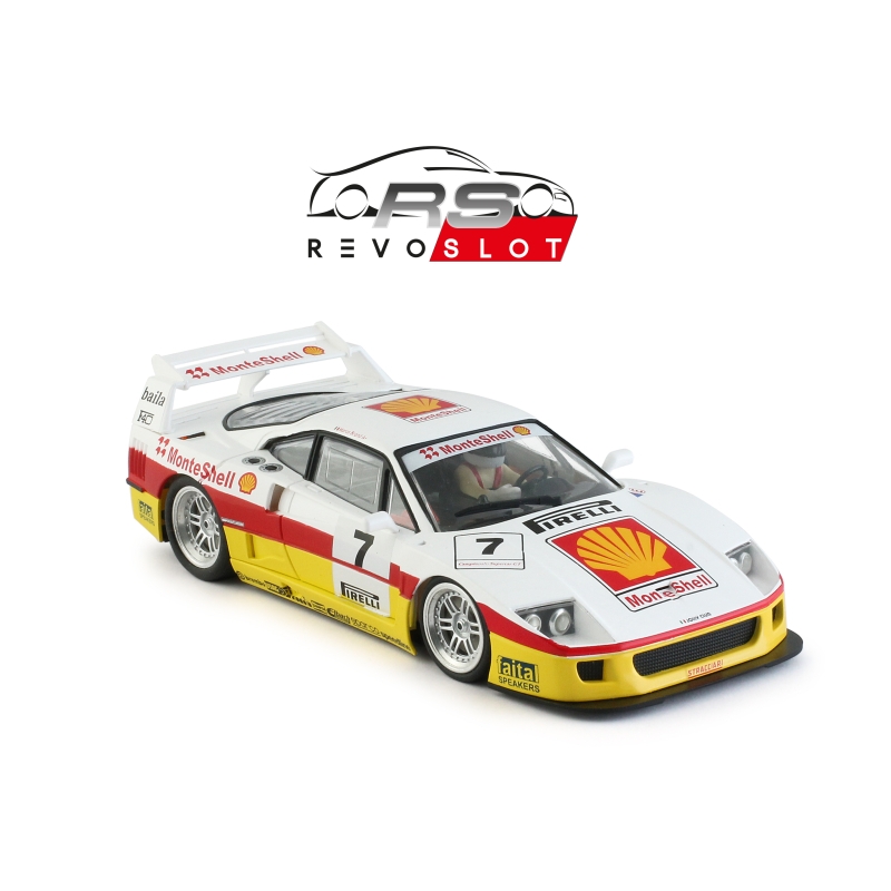 Revoslot - RS0227- Ferrari F40 #7 - Monte Shell - Jolly Club