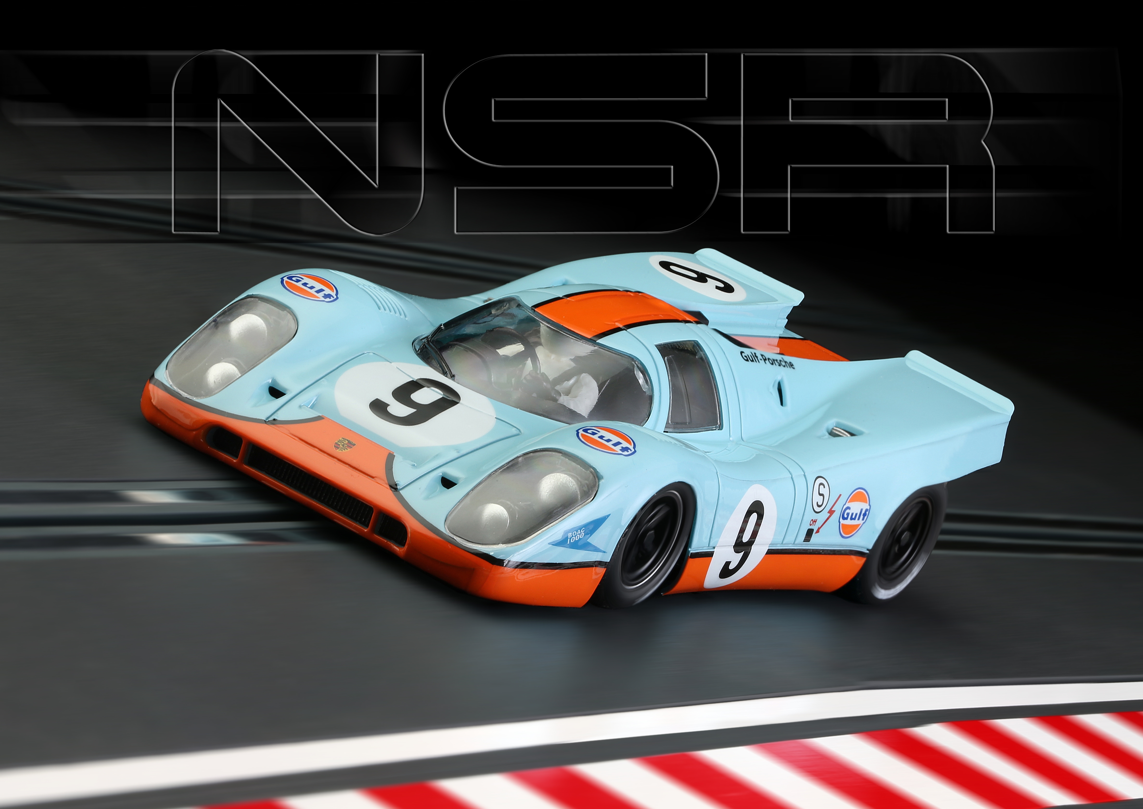 NSR - Porsche 917K #9, Gulf - Brands Hatch 1970 - DNF - 0237SW