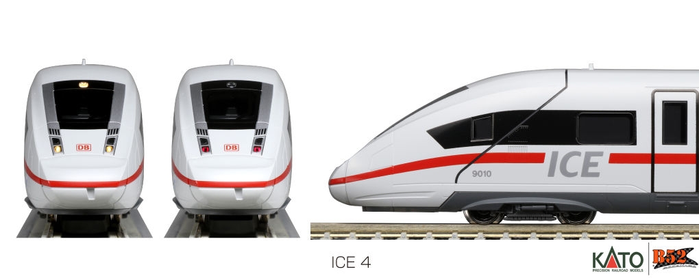 Kato N - ICE-4 DB-BR 412, 7 Car Set A: 10-1512A - B52 Online