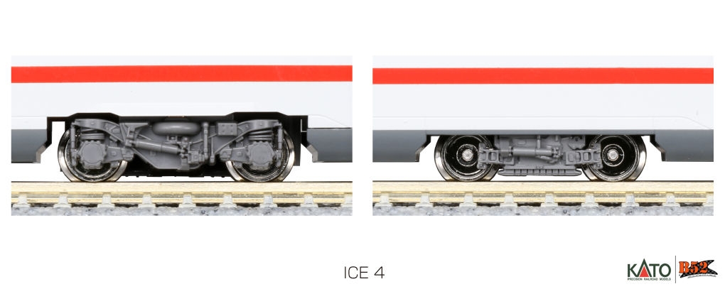 Kato N - ICE-4 DB-BR 412, 7 Car Set A: 10-1512A - B52 Online
