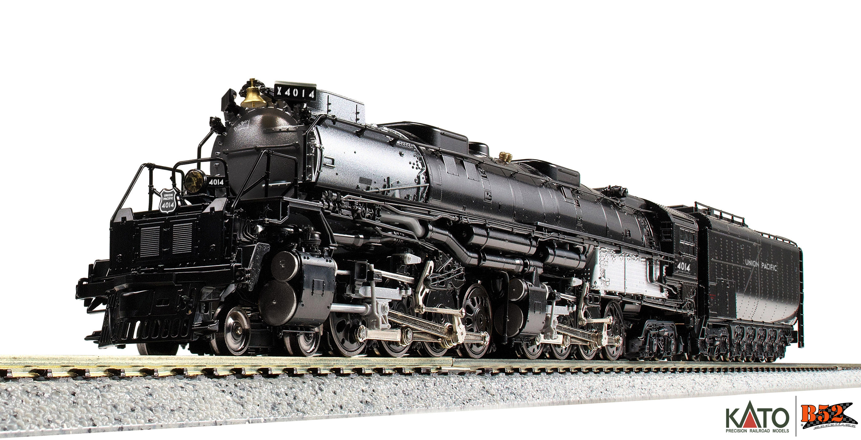 KATO Union Pacific Big Boy #4014 Nゲージ Kato N - Big Boy 4-8-8-4, Locomotiva a Vapor UP, #4014 - DCC Motor