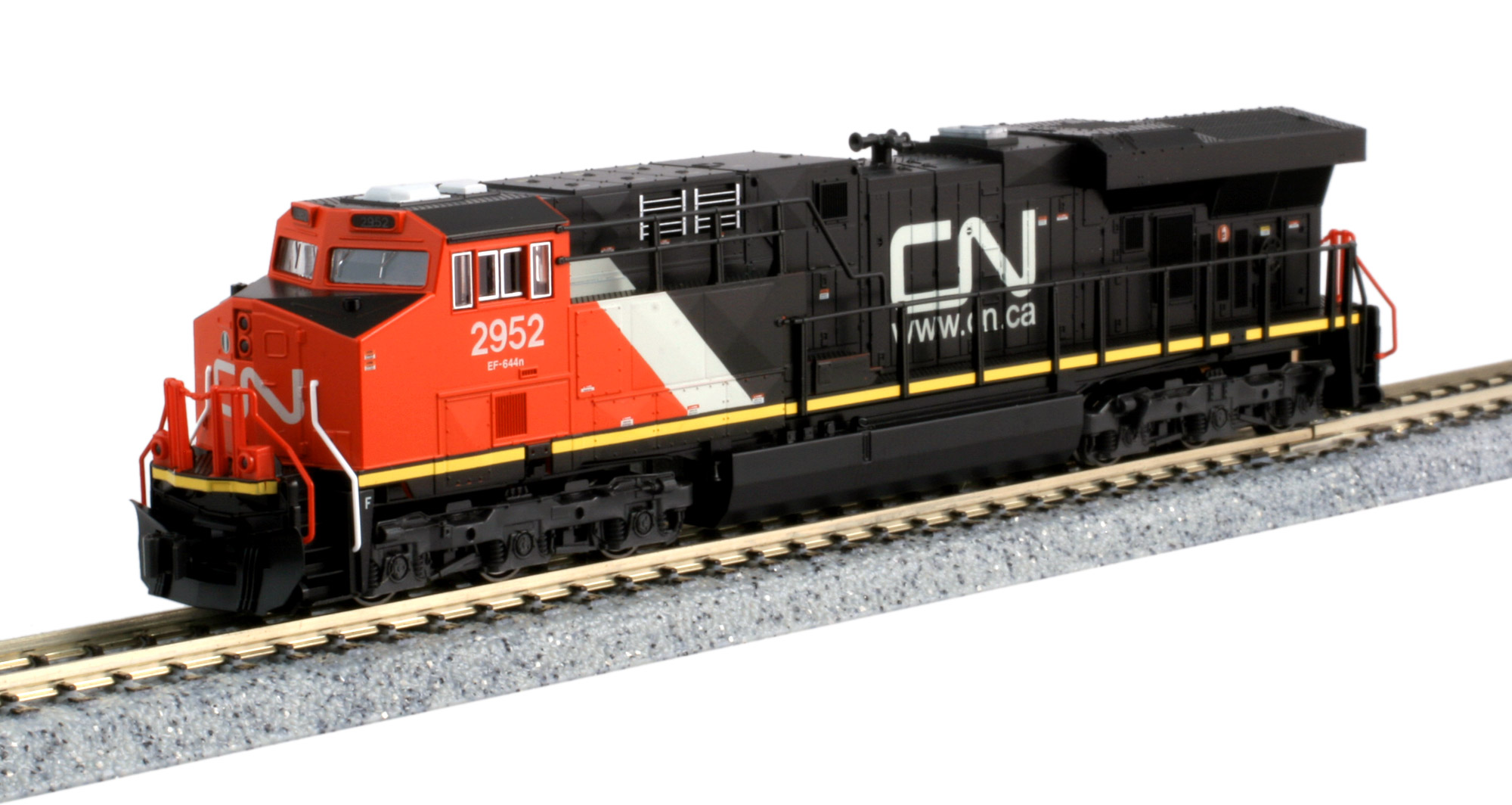 Kato N - Locomotiva GE ES44AC Canadian National #2952: 176-8939