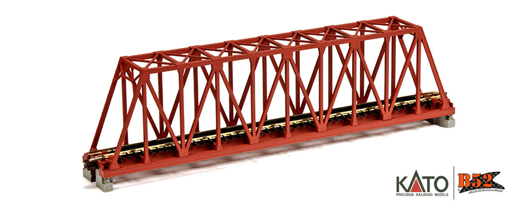 Kato N - Ponte Treliça, Pista Simples - Marrom Avermelhado: 20-429