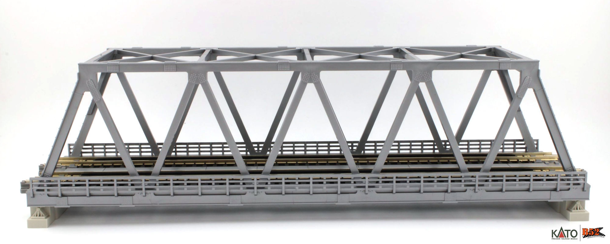 Kato N - Ponte Dupla em Treliça - Prata: 20-437 - B52 Online