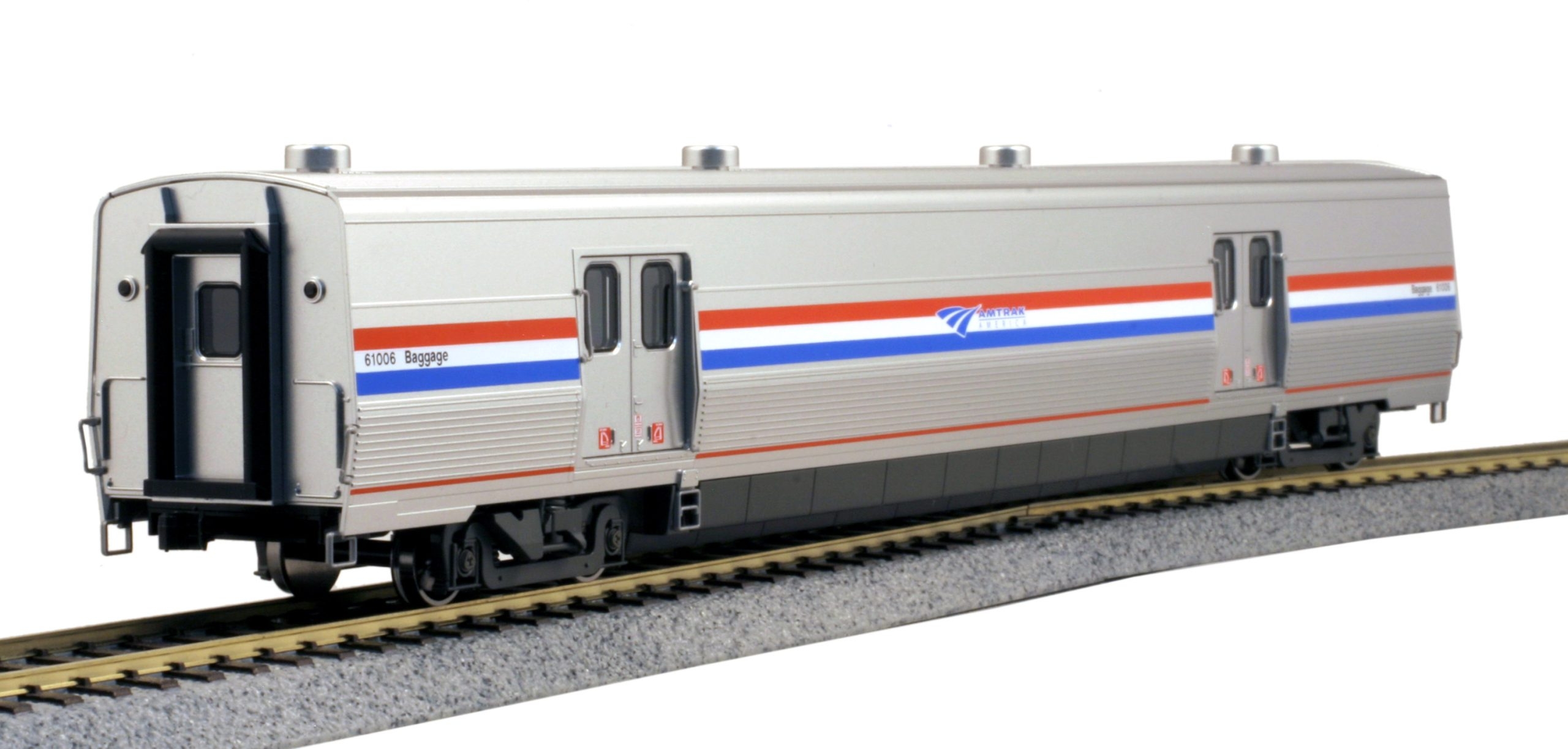 Kato HO - Amtrak Viewliner II Baggage Car Phase III Heritage