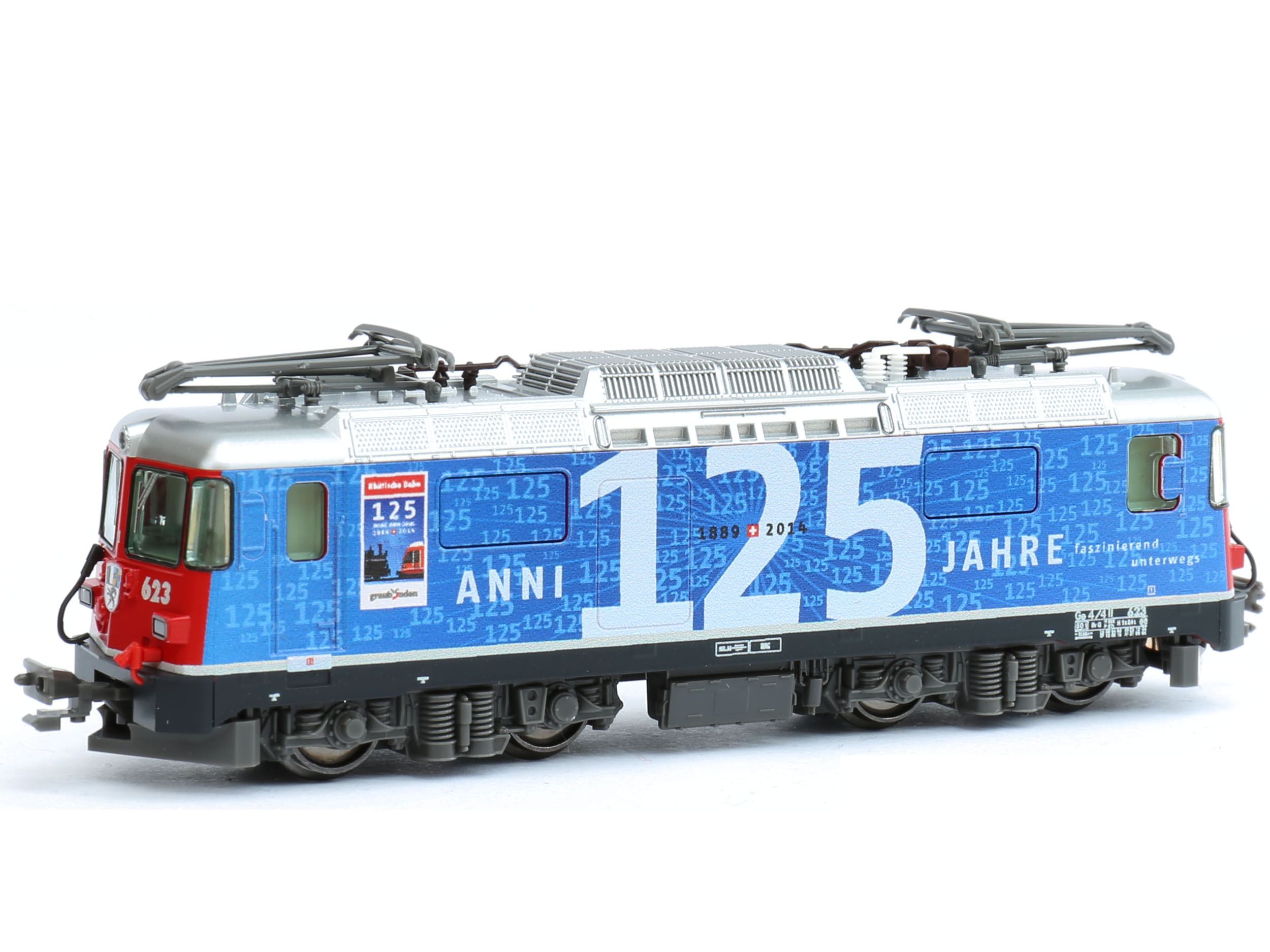 Kato / Noch - Locomotiva Elétrica Ge4/4-II, RhB - Escala N