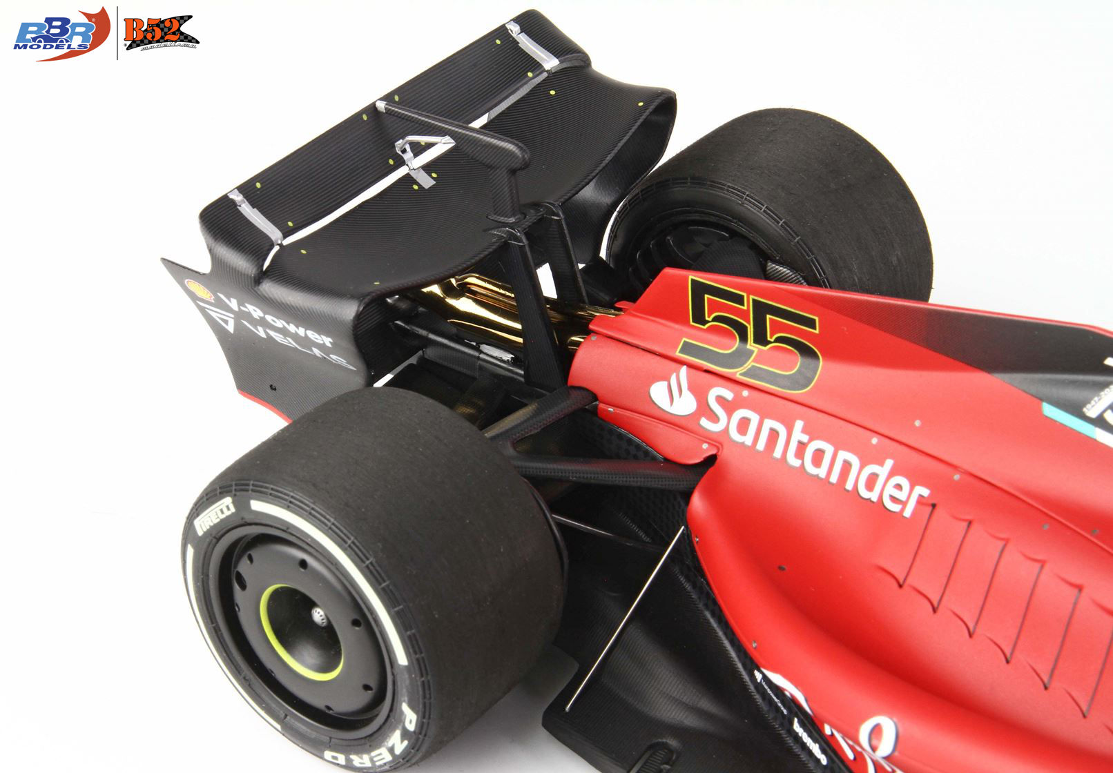 BBR - Ferrari F1-75 Sainz #55, GP Austrália 2022: BBR221865 - B52