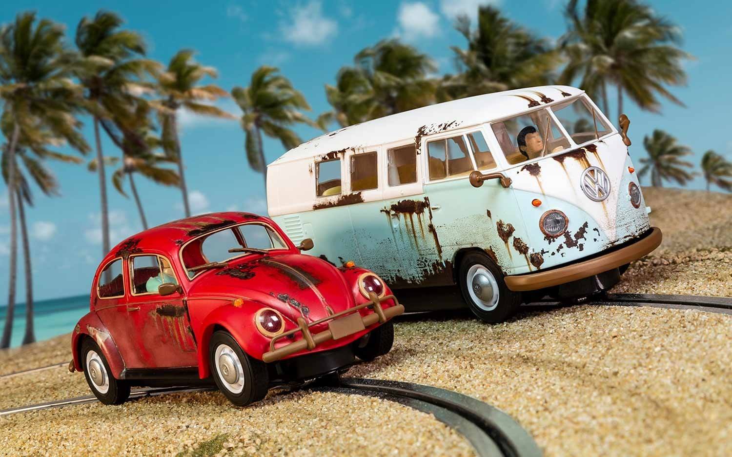 Scalextric - VW Fusca e Kombi - Pintura 