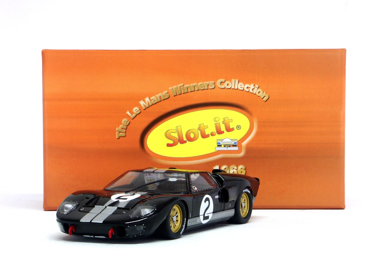 7/4まで10%OFFMarsh ModelsFORD MK Ⅱ LE MANS Slot.it - Ford GT40 MK II #2 - 1st 24h Le Mans 1966 - Bruce