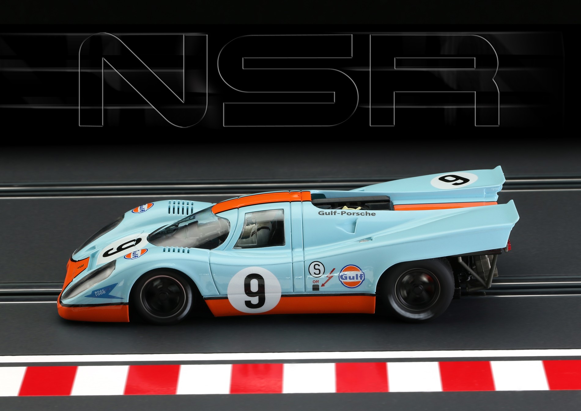 NSR - Porsche 917K #9, Gulf - Brands Hatch 1970 - DNF - 0237SW