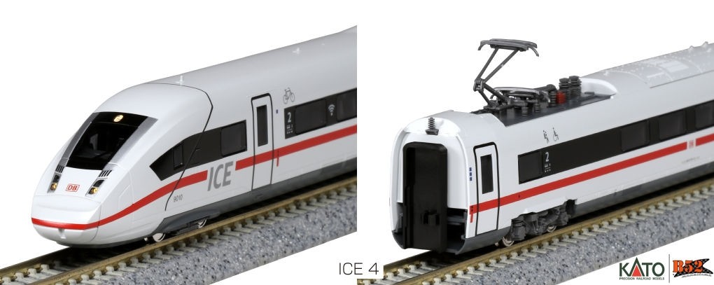 Kato N - ICE-4 DB-BR 412, 7 Car Set A: 10-1512A - B52 Online