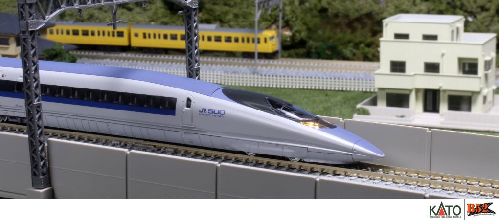 KATO SERIES 500 Shinkansen Bullet Train Nozomi N-gauge 4-Car Set EUR 99,99 - FR
