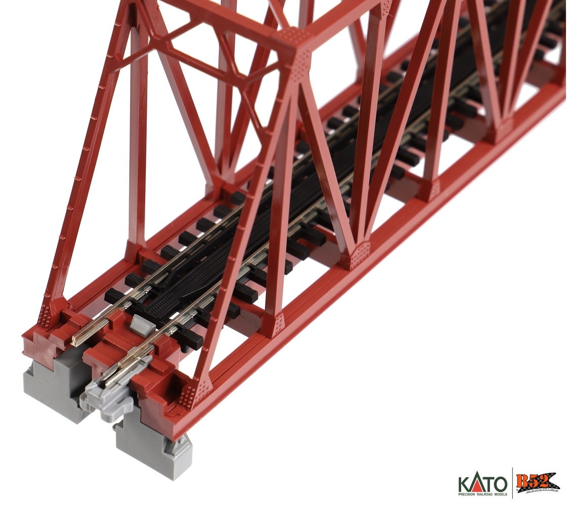 Kato N - Ponte Treliça, Pista Simples - Marrom Avermelhado: 20-429