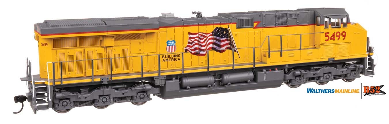 Walthers HO - GE ES44AC, UP Flag #5499: 910-10233 - B52 Online