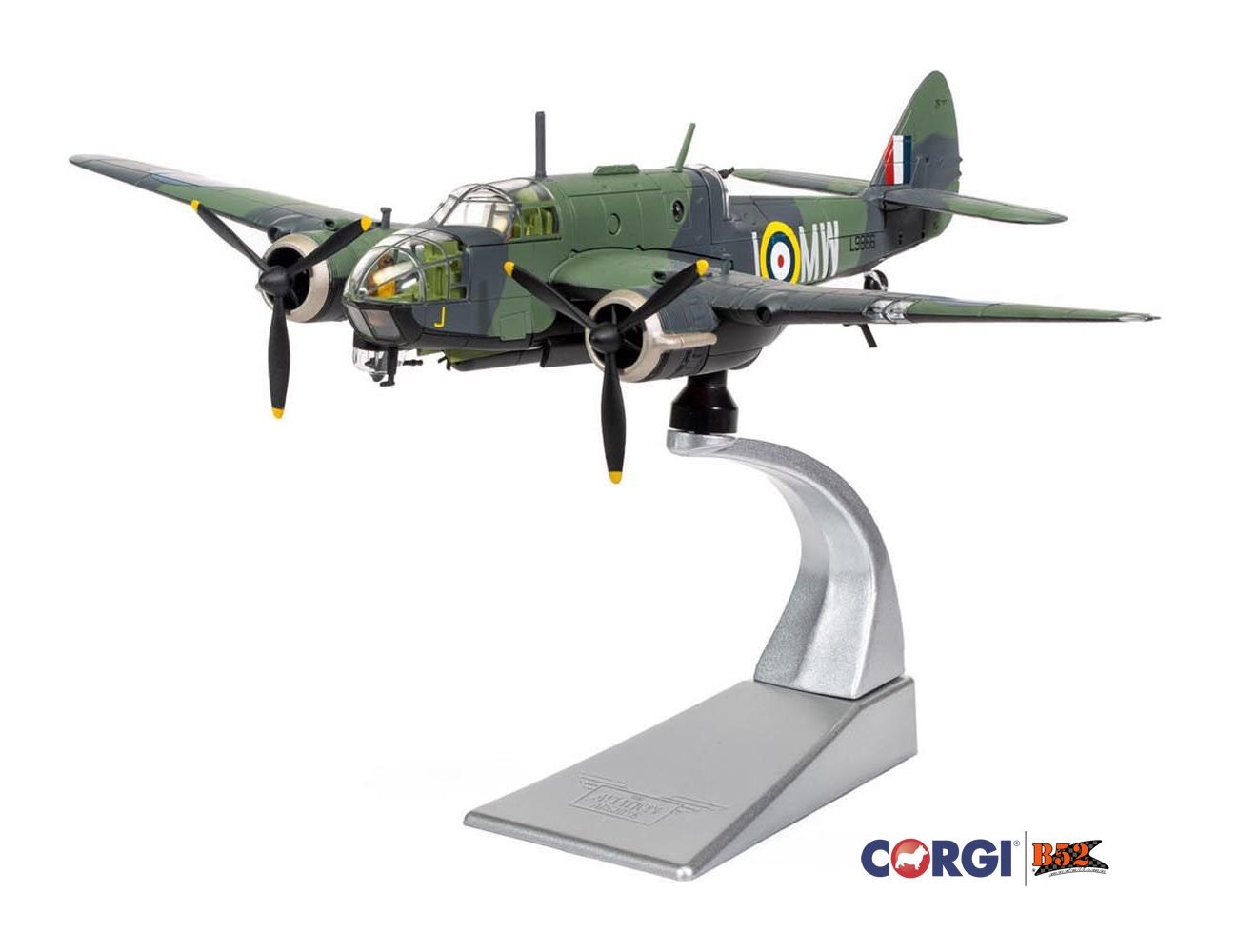Bristol Beaufort Mk I, EK979, Unidad de control y conversión de la RAF en Oriente Medio, Egipto, 1944, 1:72, Corgi