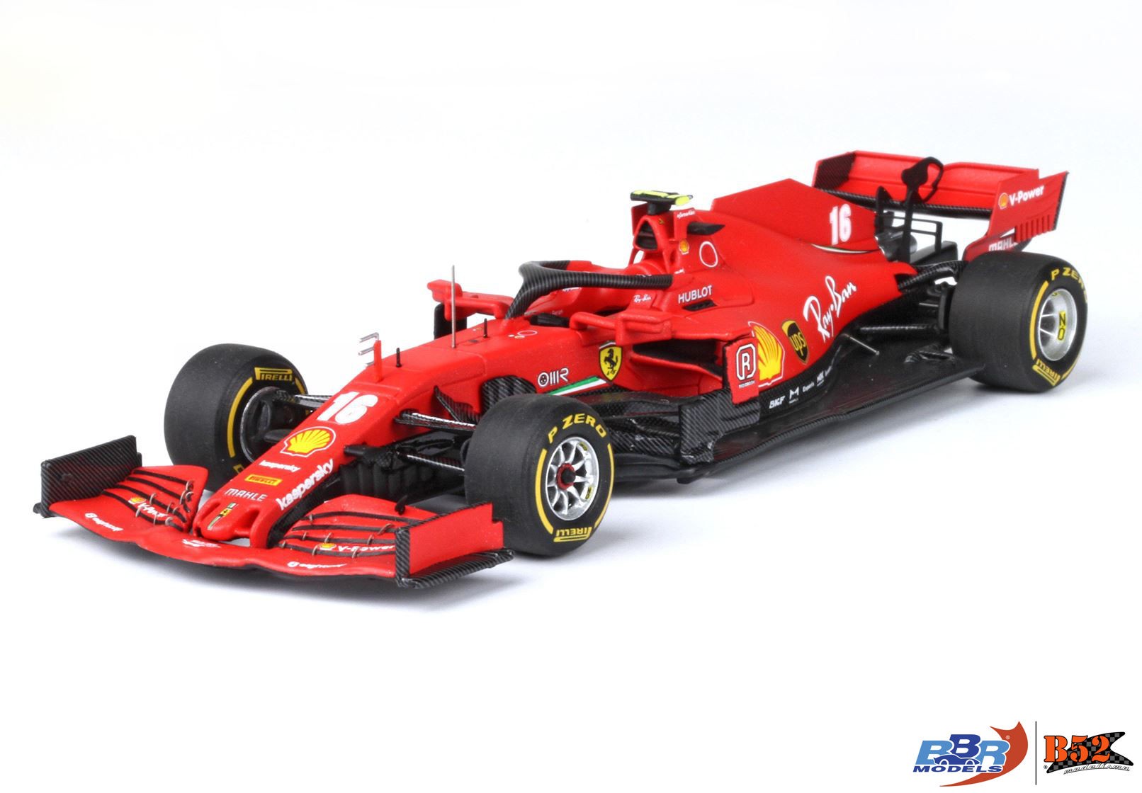 BBR 1/18 Ferrari SF1000 F1 Toscane 2020 – Leclerc – Modèle Résine Polyfoam Pré-vente