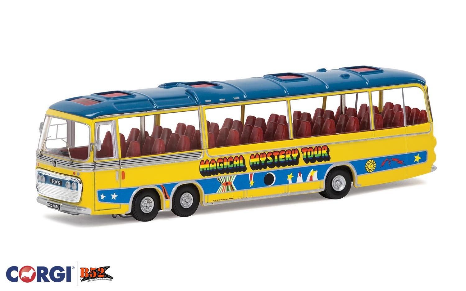 1970 昭和レトロ1/43 Corgi Commer Bus 撮影車 Corgi - The Beatles Magical Mystery Tour Bus: CC42419 - B52 Online