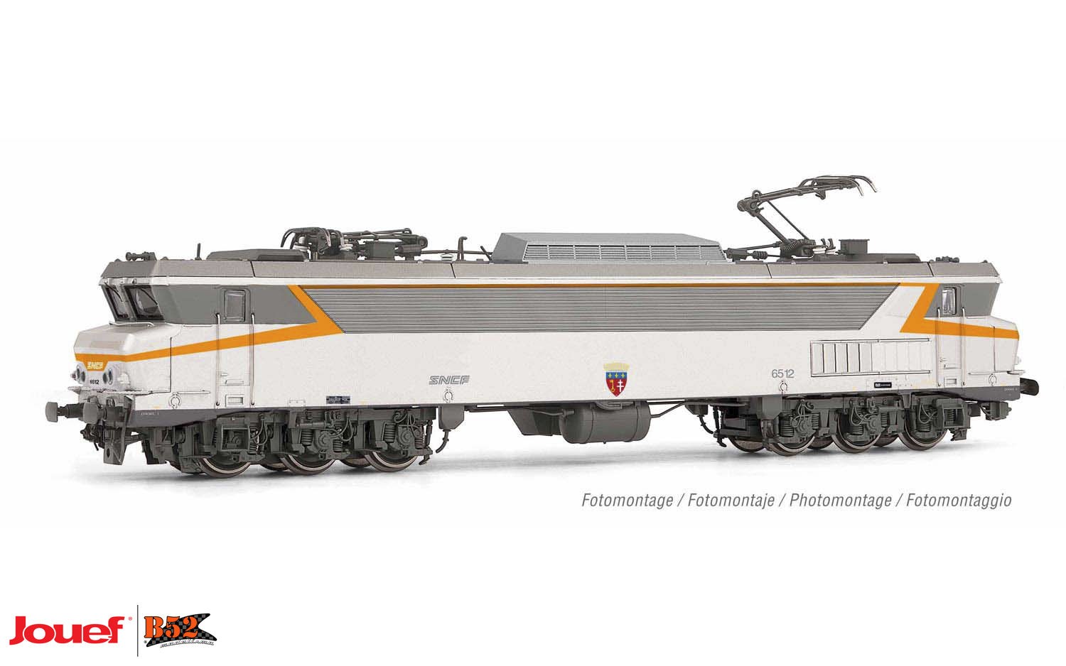 Jouef - coffret Locomotive ELECTRIQUE CC 6526 6500 SNCF Capitole ép IV