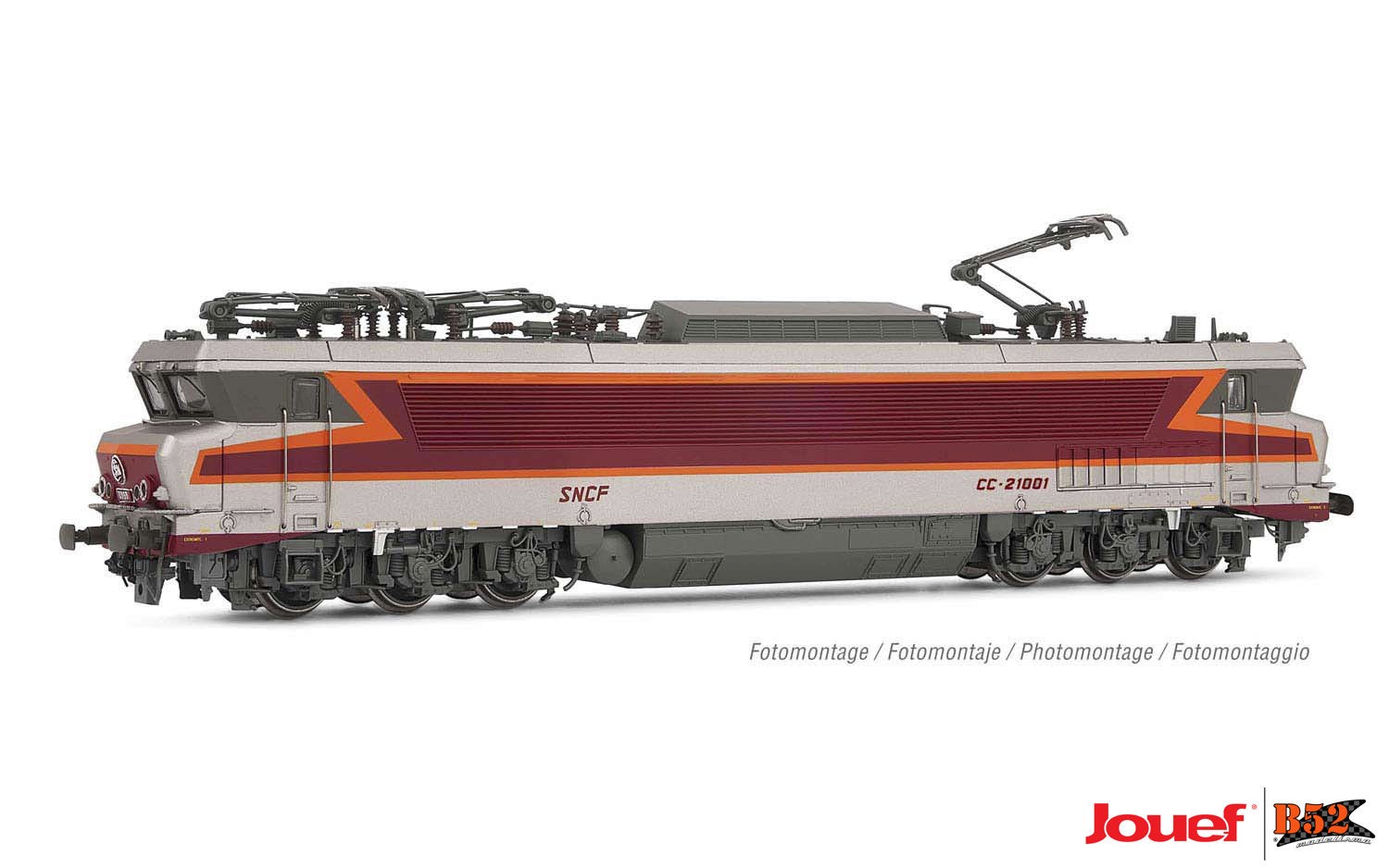 Jouef Ho Locomotive électrique SNCF CC 21001 Lima HO 1/87 – Occasion, époque 4, Analogique Horaires Sncf