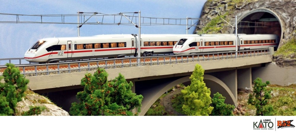 Kato N - ICE-4 DB-BR 412, 7 Car Set A: 10-1512A - B52 Online