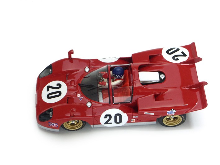 Miniature Hot Wheels Elite 1/18 - Ferrari 512S, 12h Sebring 1970, état Quasi-neuf