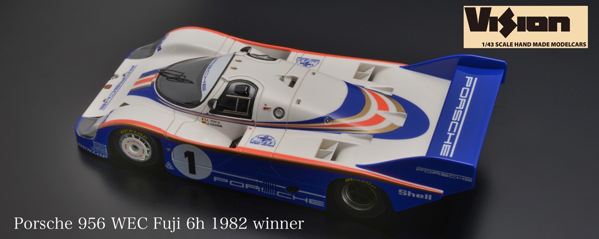 Vision 1:43 - Porsche 956 #1 - 1982 - Winner: VM008A - B52 Online