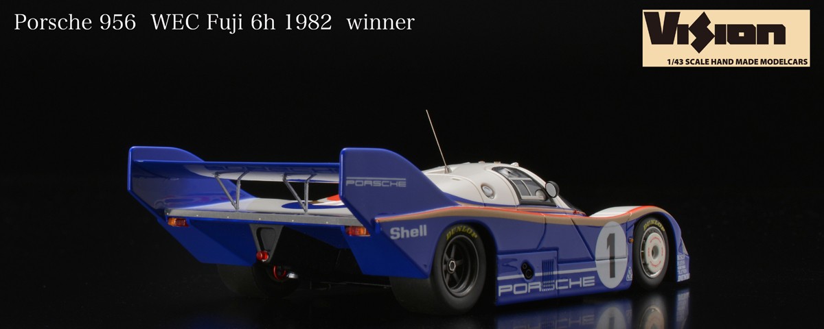 メイクアップ vision 1/43 ポルシェ 956 IAA フランクフルト Vision 1:43 - Porsche 956 #1 - 1982 - Winner: VM008A - B52 Online