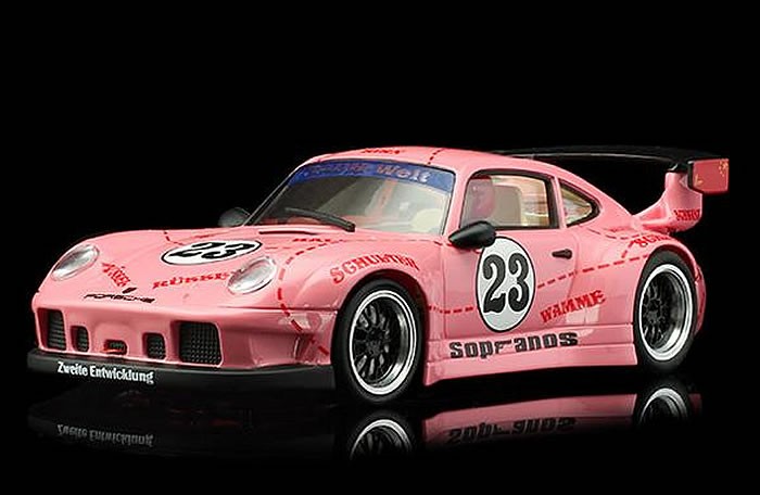 Revoslot - RS0110 Porsche 911 GT2 - Sopranos Pink Pig #23