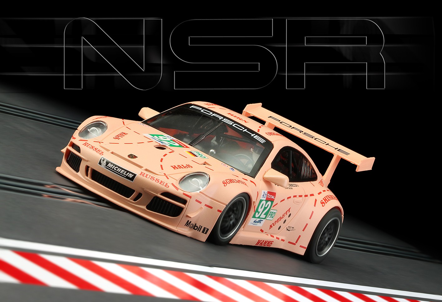 NSR - Porsche 997 GT - #92 - 0154AW - Pink Pig - Winner Pro 24h Le Mans 2018
