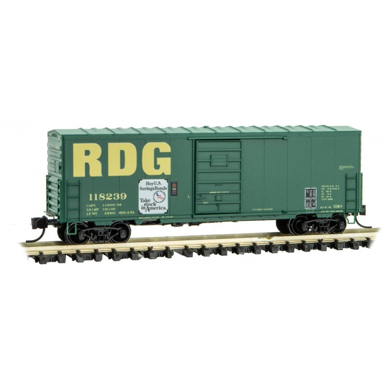 Micro-Trains N - Vagão Fechado de 40' (Box Car) RDG: 024 00 420