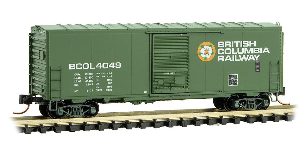 Micro-Trains N - Vagão Fechado de 40' (Box Car) BCOL: 073 00 510