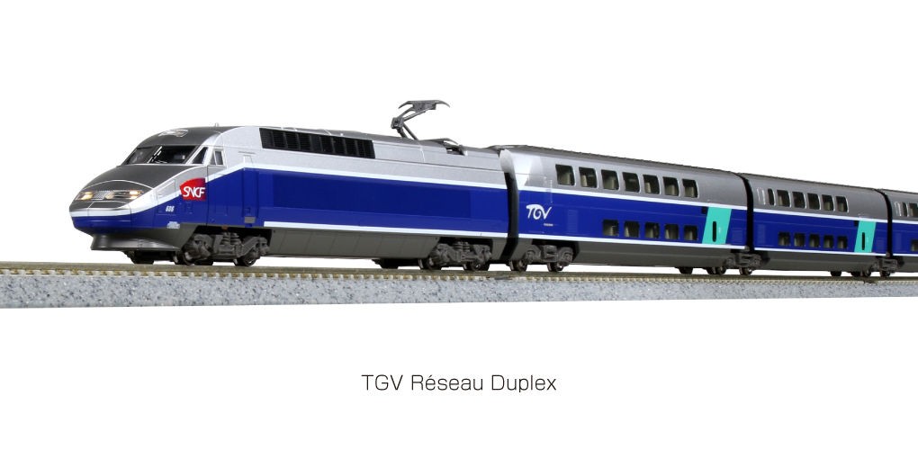 Kato N - TGV Réseau Duplex SNCF, 10 Car Set: 10-1529