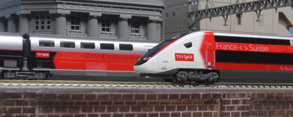 Kato N - TGV "Lyria" Euroduplex SNCF, 10 Car Set: 10-1762