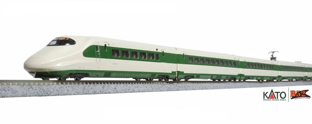 Kato N - Série E2-1000 Shinkansen "Series 200 Color", 10 Car Set: 10-1807