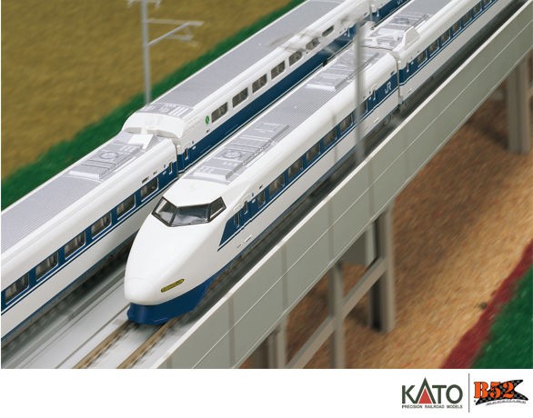 Kato N - Série 100 Shinkansen "Grand Hikari", 6 Car Set: 10-354