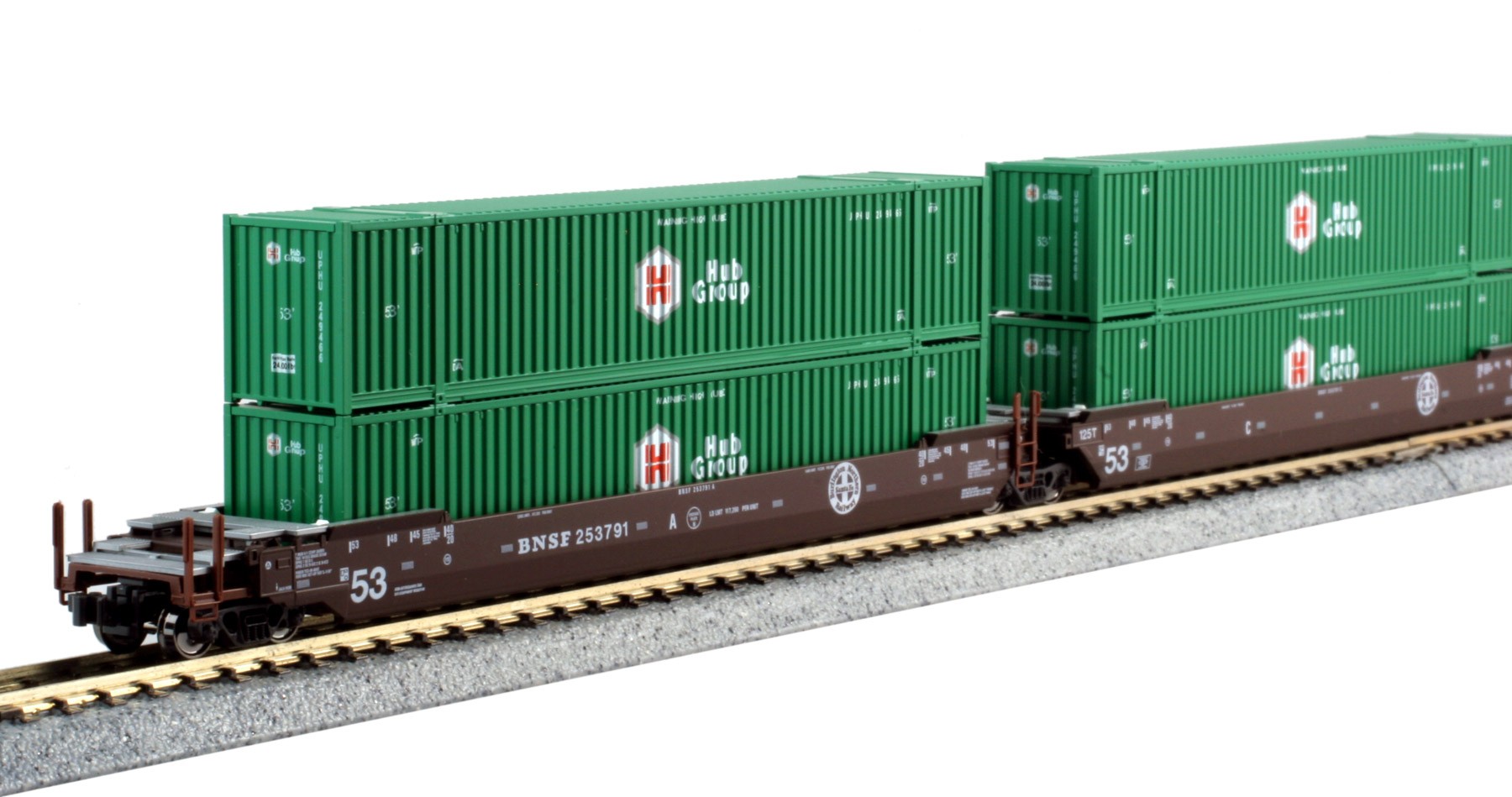 Kato N - Gunderson MAXI-IV BNSF 