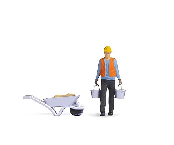 NOCH Tiny-Scenes Scene Scène Réaliste Avec Travailleur De