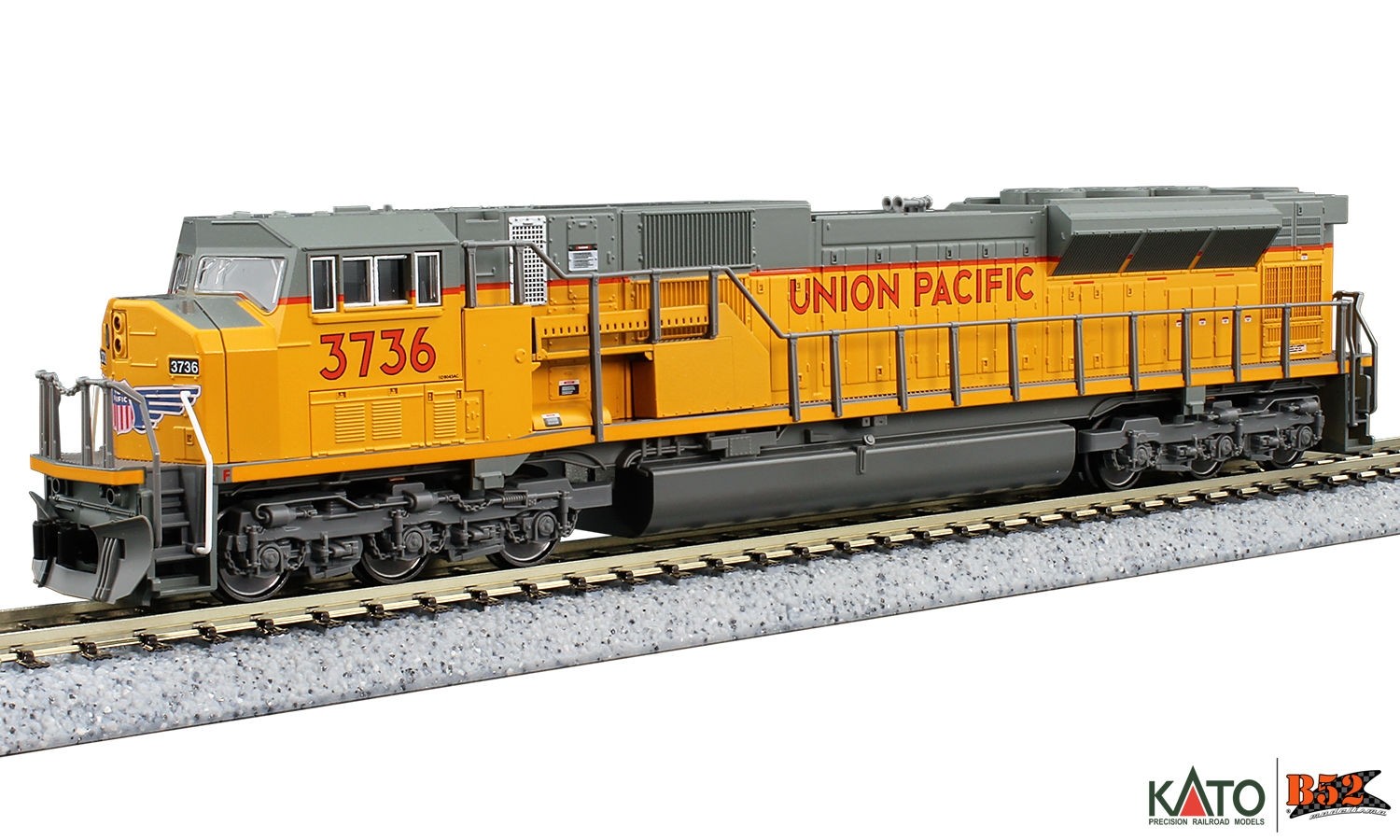 Kato N - EMD SD90/43MAC Union Pacific (UP), #3736: 176-5624