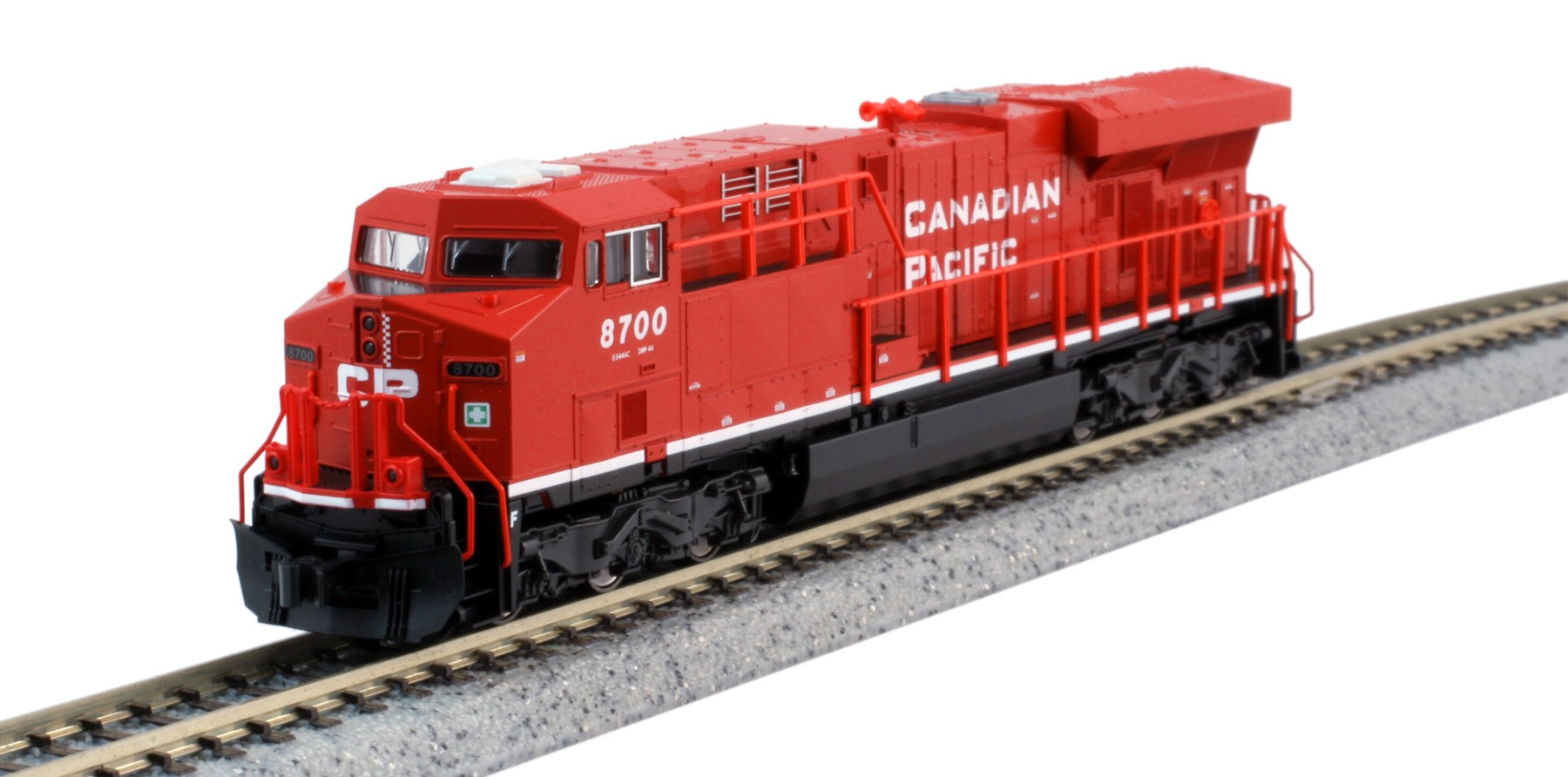 Kato N - Locomotiva GE ES44AC Canadian Pacific #8700: 176-8934