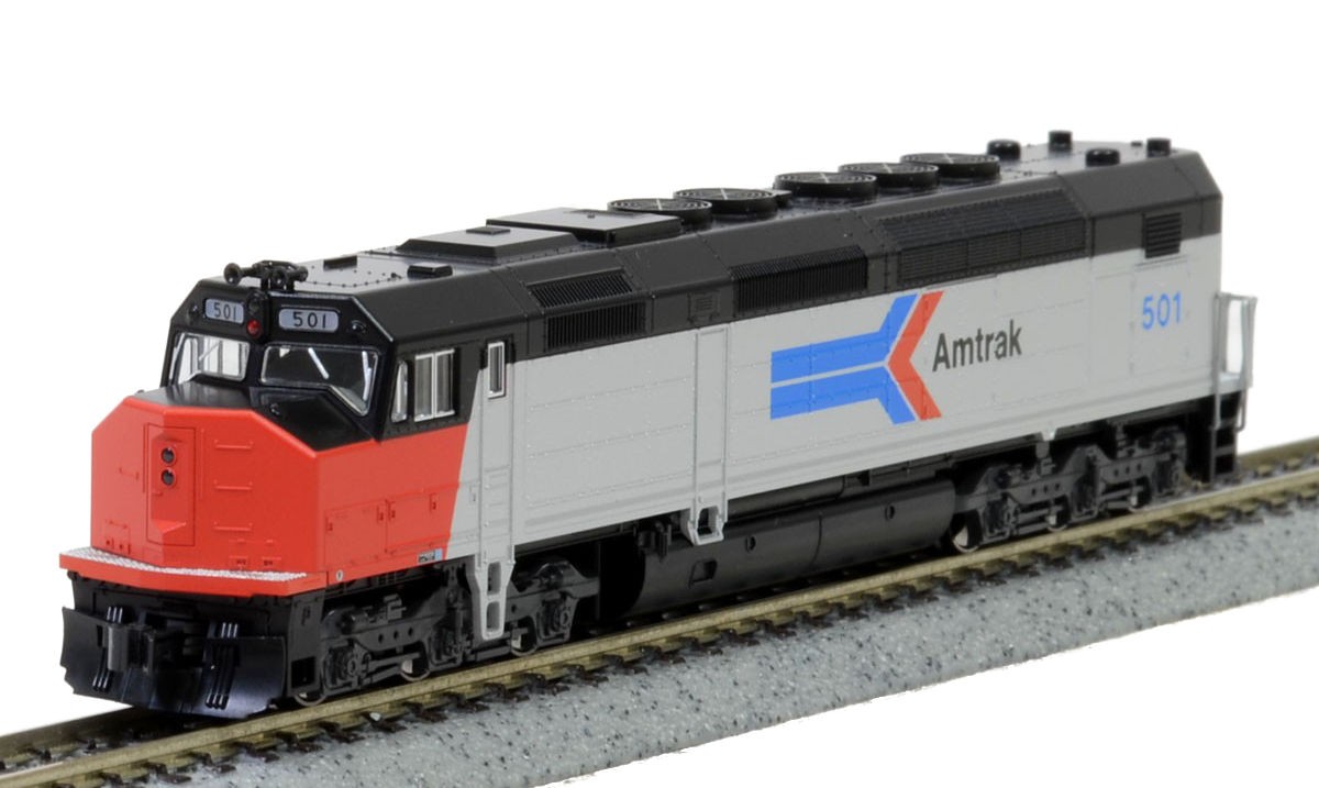 Kato N - Locomotiva SDP40F Type I, Amtrak Phase I #501: 176-9205