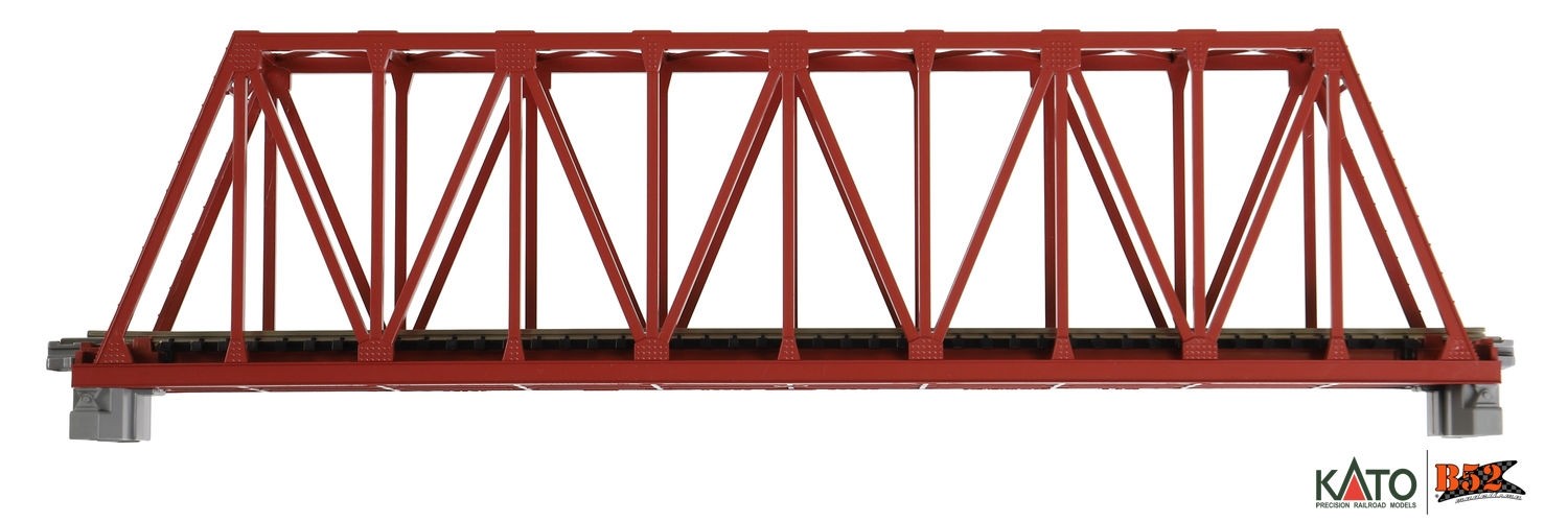 Kato Kato N - Ponte Treliça, Pista Simples - Marrom Avermelhado: 20-429