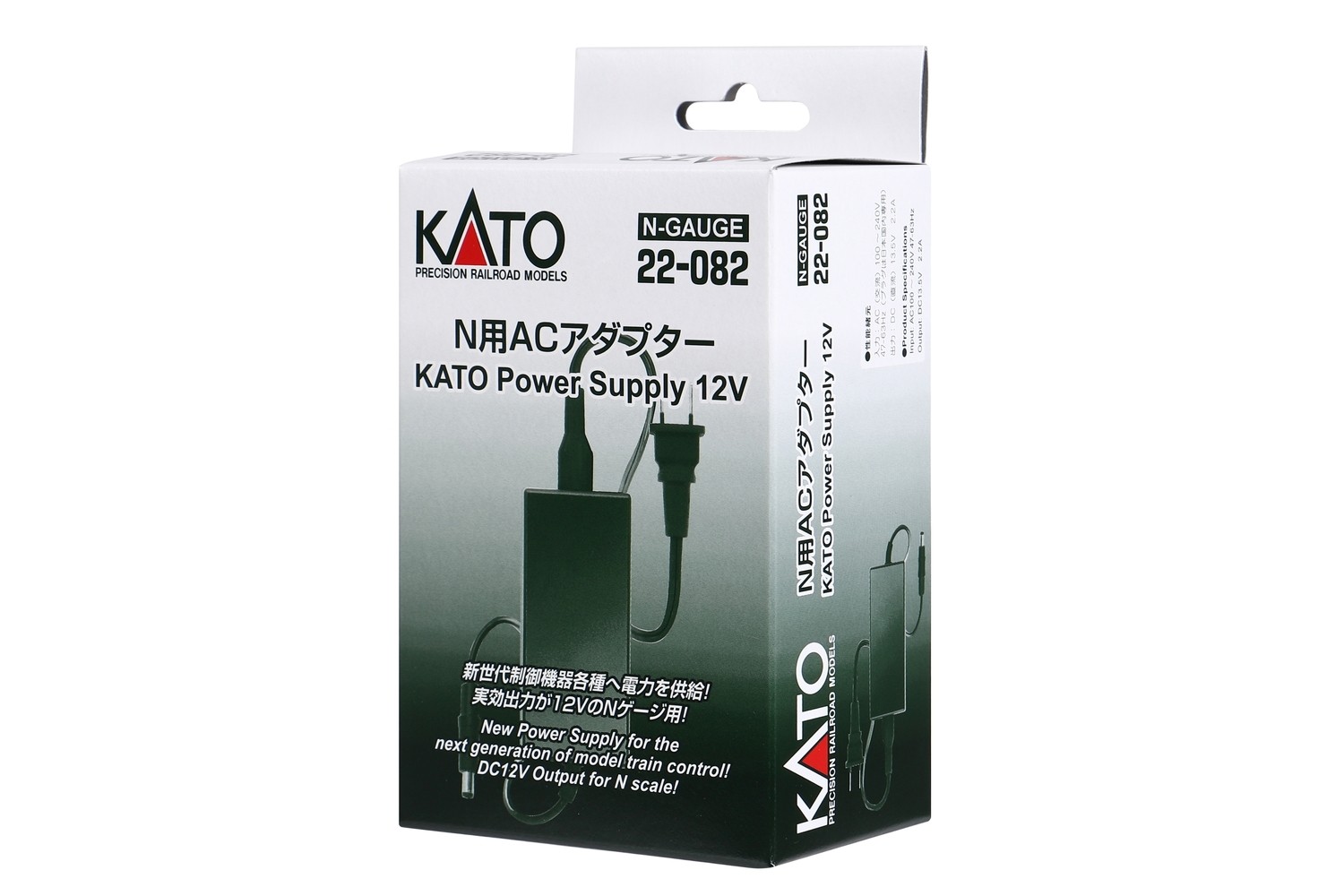 Kato - Power Supply (Transformador) 12V DC - N: 22-082