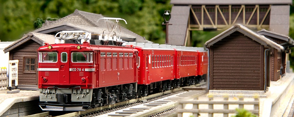 Kato N - Locomotiva Elétrica ED78: 3080-1