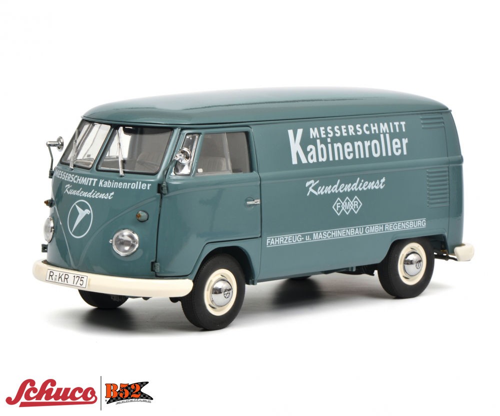 Schuco - VW Kombi T1b Box Van "Messerschmitt": 450028900