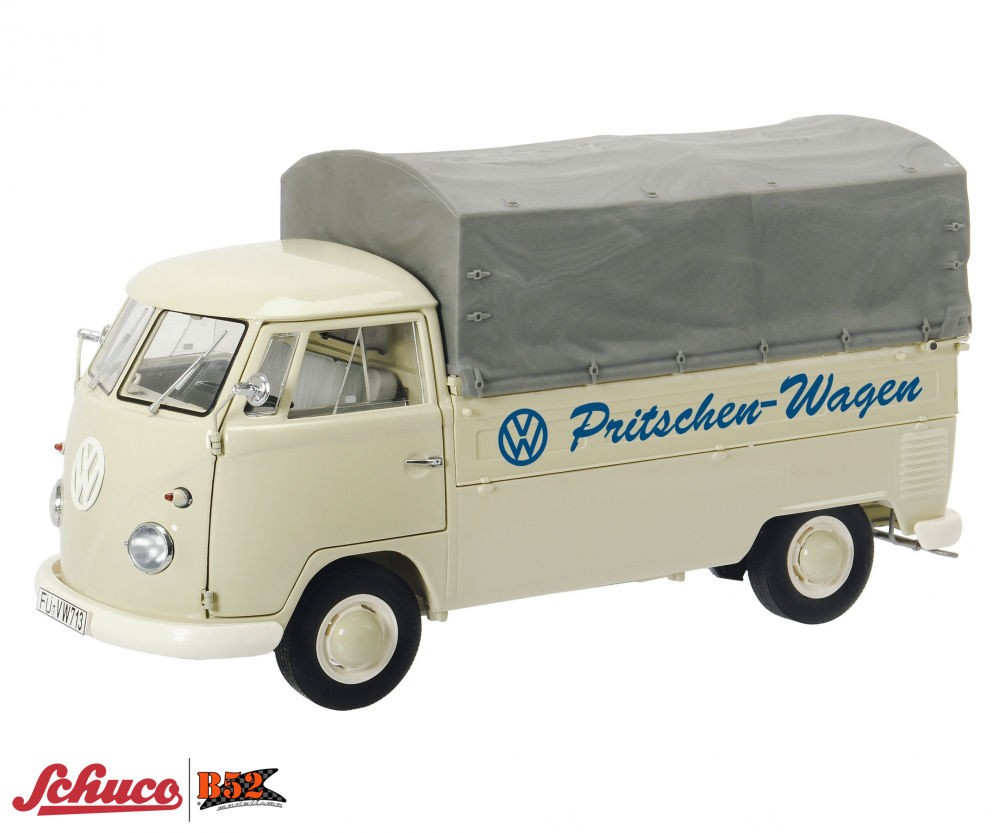 Schuco - VW Kombi T1b Pick-Up "Pritschen-Wagen": 450037200