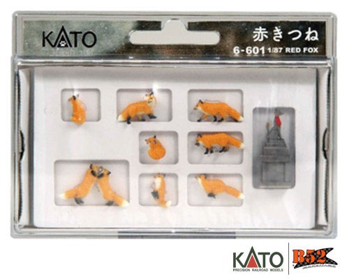 Kato - Raposas (Red Fox) - Escala HO: 6-601