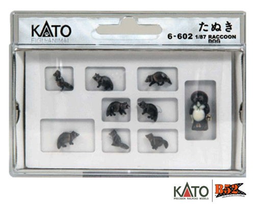 Kato - Guaxinim (Raccoon Dogs) - Escala HO: 6-602