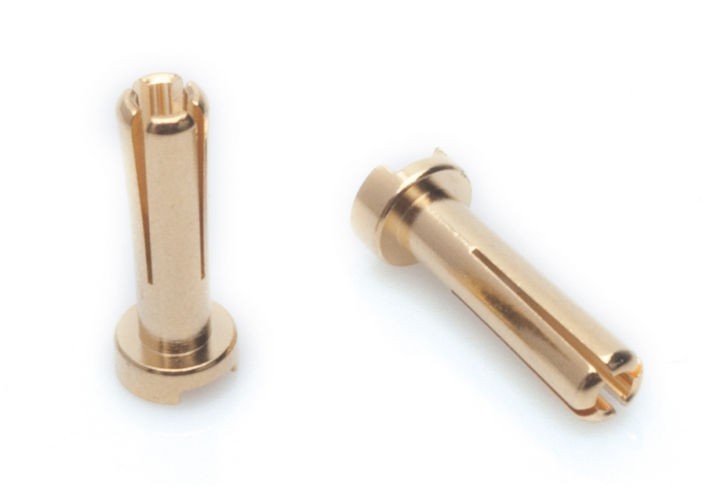 LRP - Plug "Bullet" Gold 4mm - 5 pares: 65815