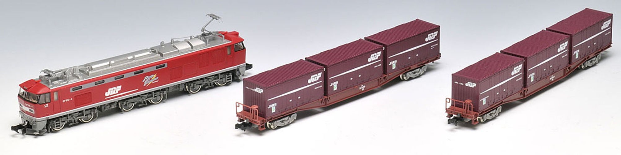 TOMIX - EF510 JR, Container Train Set, Escala N: 92417