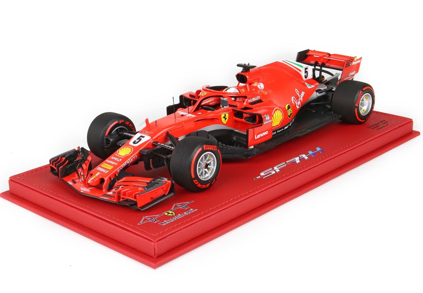 BBR - Ferrari SF71-H Vettel #5, GP Bélgica 2018: BBR181805BST